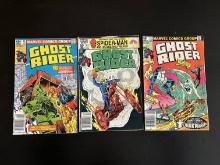 3 Issues Ghost Rider Comic #59 #63 & #69 Marvel Comics 1979-82 Bronze Age Comics