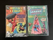2 Issues Justice League #6 DC 1987 & Justice League of America #120 DC 1975
