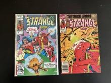 2 Issues Dr Strange Comic #24 & #46 Marvel Comics Bronze Age