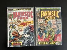 2 Issues Fantastic Four Comic #124 & #138 Marvel Comics Bronze Age Comics