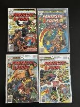 4 Issues Fantastic Four Comic #183 #185 #186 & #188 Marvel Comics Bronze Age Comics
