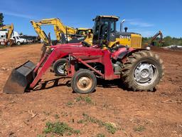 MASSEY FERGUSON 135 TRACTOR WITH LOADER