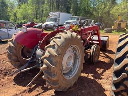 MASSEY FERGUSON 135 TRACTOR WITH LOADER
