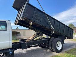 2012 FORD F750 DUMP BODY EXTENDED CAB
