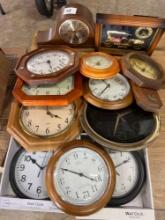 Variety of Clocks