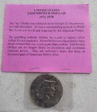 United States Eisenhower Dollar Coin