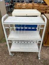 Cart and Storage Cabinet