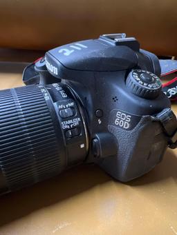 Canon EOS 60D and Canon Battery Charger LC-E6