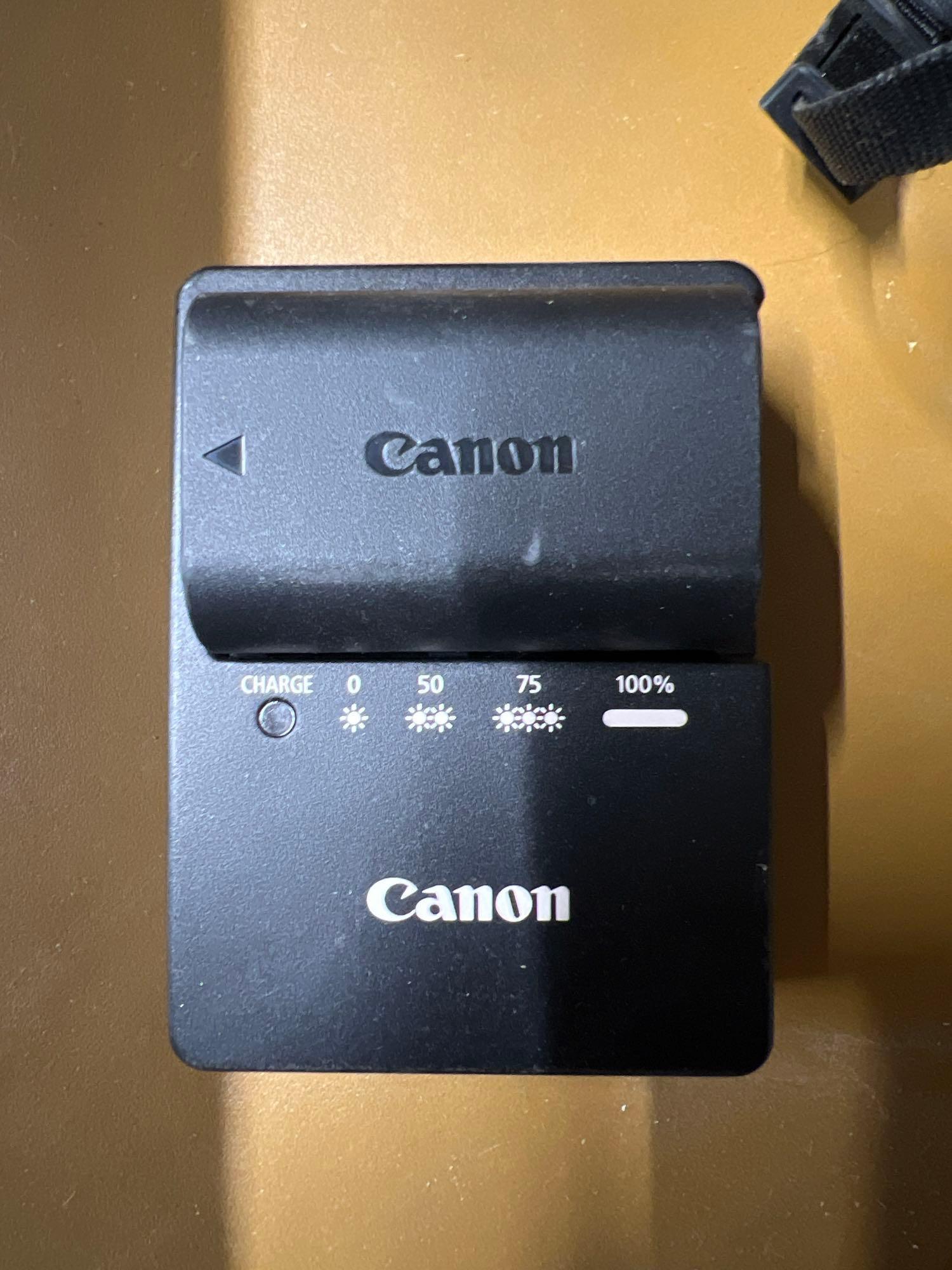 Canon EOS 60D and Canon Battery Charger LC-E6