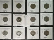 1918-1928 Buffalo Nickel 1969?1989 Brilliant Uncirculated Jefferson Nickel
