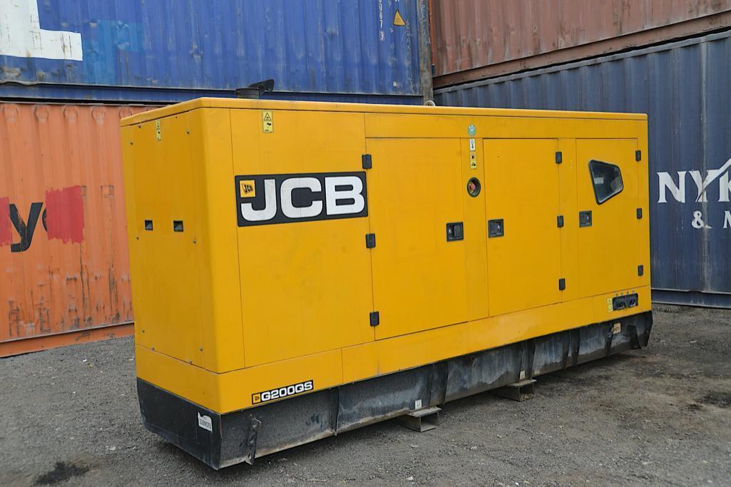 2015 JCB 180 KVA Generator