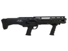 Standard Manufacturing DP-12 Pump Shotgun - Black | 12ga | 18 7/8" Double Barrel | 14rd |