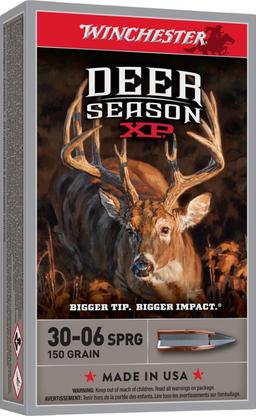 Winchester Ammo X3006DS Deer Season XP Hunting 3006 Springfield 150 gr Extreme Point 20 Per Box