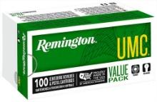 Remington Ammunition 23795 UMC Value Pack 40 SW 180 gr Full Metal Jacket FMJ 100 Per Bo