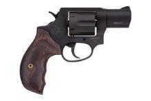 Taurus 856 Revolver - Black | 38 Spl +P | 2" Barrel | 6rd | Smooth Walnut Wood Grip