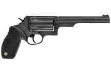 Taurus Judge Revolver - Black | 45 Colt / 410 ga | 6.5" Barrel | 5rd | Rubber Grip | Fiber Optic