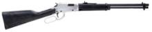 Rossi Rio Bravo Lever Action Rifle - Black / Nickel| .22 LR | 18" Barrel | 15rd | Nickel Coated
