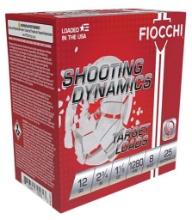 Fiocchi 12SDHV8 Shooting Dynamics Target 12 Gauge 2.75 1 18 oz 8 Shot 25 Per Box