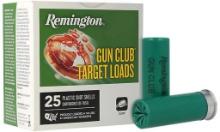 Remington Ammunition 20230 Gun Club 12 Gauge 2.75 1 18 oz 8 Shot 25 Per Box