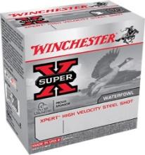 Winchester Ammo WEX12H3 Super X Xpert High Velocity 12 Gauge 2.75 1 18 oz 1400 fps 3 Shot 25 Bx
