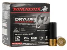 Winchester Ammo XSM122 DryLock Super Magnum 12 Gauge 2.75 1 14 oz 1300 fps 2 Shot 25 Bx
