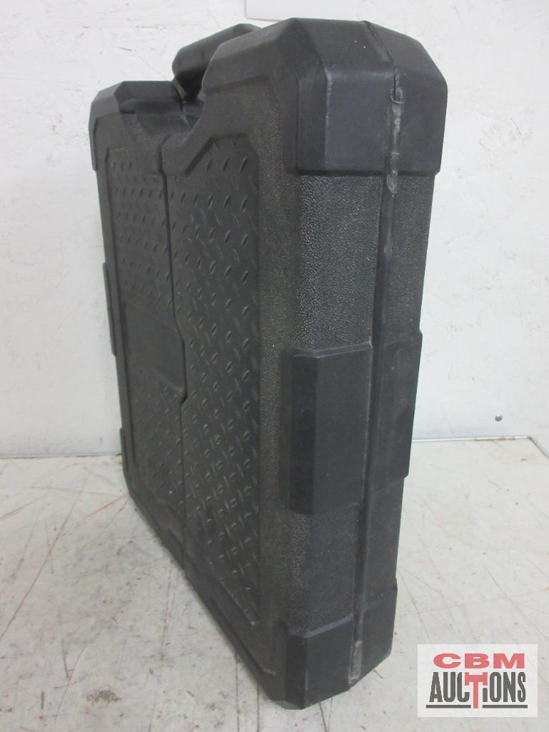 DuraMAx UJ303004W 156 pc Tool Set w/ Molded Storage Case... Contains: 1/4" Dr. 6pt. Socket SAE 5/32"