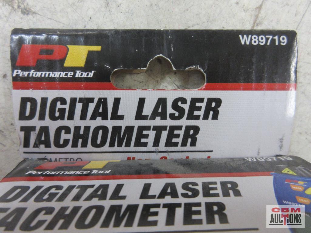 PT Performance Tool W89719 Digital Laser Tachometer NON-Contact... ...