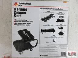 Pt Performance Tool W85007 C Frame Creeper Seat w/ Caster Wheels...