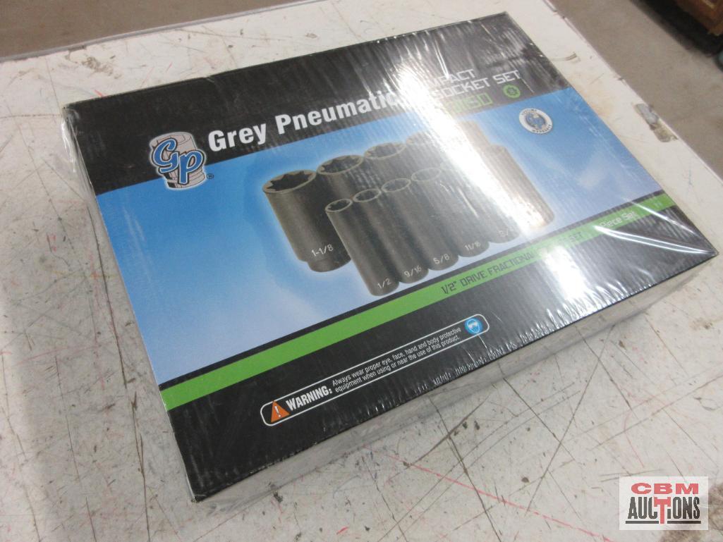 Grey Pneumatic Parts Catalog... Grey Pneumatic 1311SD 1/2" Drive Deep Fractional Impact Socket Set