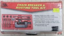CTA 8982 Chain Breaker & Riveting Tool Kit w/ Molded Storage Case...