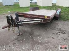 1996 Towmaster C-10Tandem Axle Flat Bed Trailer, 6,000K Axles, 79"x16', Electric Brakes, 2 5/16"