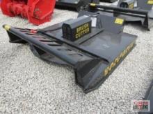 Mower King SSRC72 72" Skid Steer Brush Cutter Mower, Hoses & Couplers S#804C SHIPPED WITH NO OIL IN