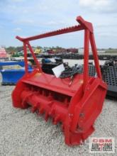 TOPCAT SSFM81 81'' Skid Steer Forestry Drum Mulcher, 8" Capacity,...24-32...GPM S#801C SHIPPED WITH 
