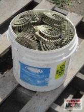 Bucket...of Coil Roofing Nails...