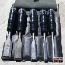 5pc Chisel Set w/ Storage Pouch 1/4" to 1-1/4"... *FRM