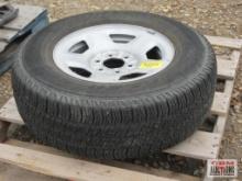 Chevy Passenger Tire P235 75 R17, 6 Bolt & Rim ...