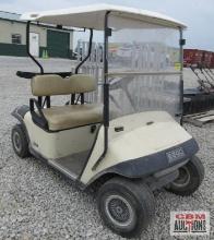 Ez-Go Freedom Electric Golf Cart With Charger (Unknown-Wanted To Go But Batteries Are Low)