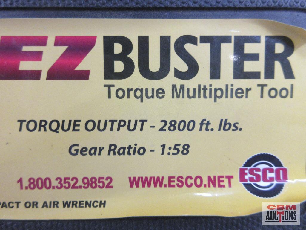 EASCO EZ Buster 60305 Torque Multiplier Tool, Torque Output: 28000Ftlbs. w/ M olded Storage Case... 