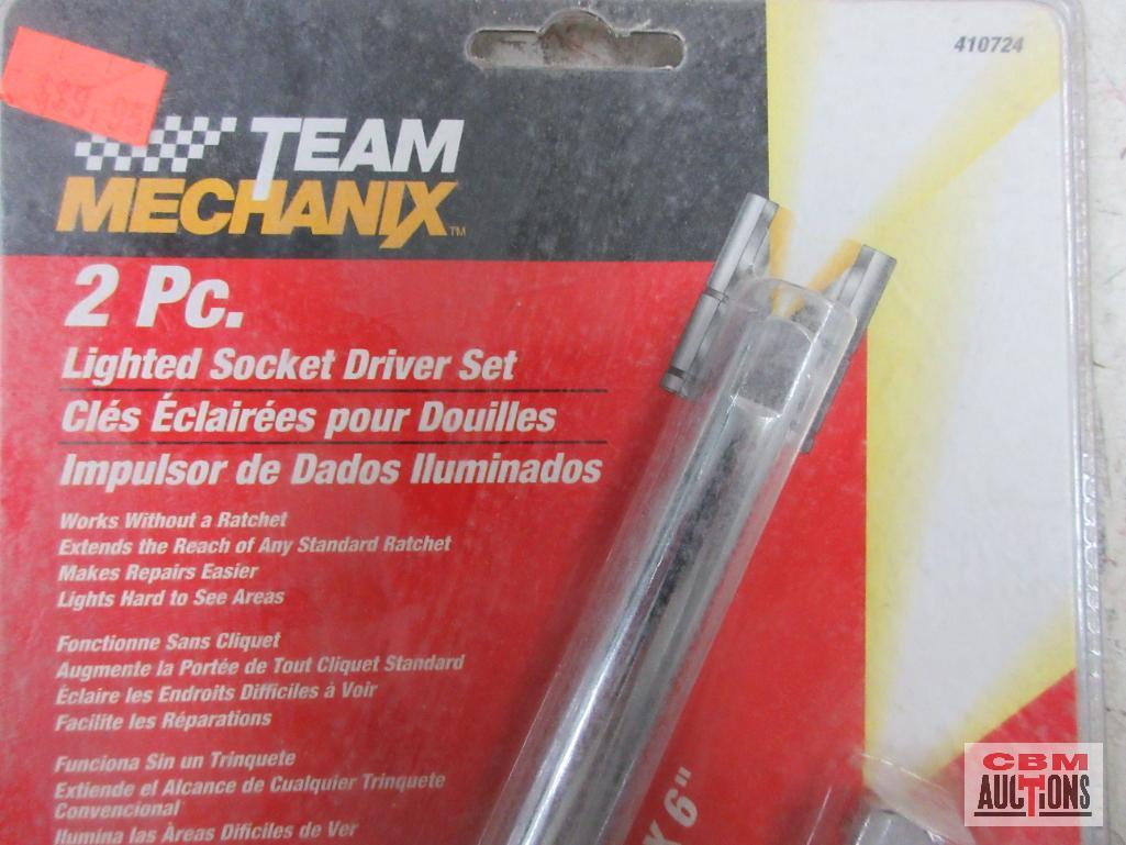Unbranded 1/2" Drive Ratchet... Team Mechanix 410724 2pc Lighted Socket Driver Set... Ultra Tough