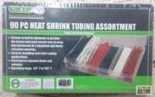 Grip 43110 90pc Heat Shink Tubing Assortment w/ Plastic Storage Case