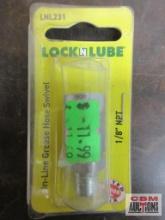 Lock-N-Lube LNL231 In-Line Grease Swivel Hose, 1/8" NPT Lock-N-Lube LNL120...90* Grease Coupler