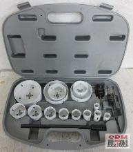 Ideal 35-518 Ironman 19pc Master Electrician's Bi-Metal Hole Saw Kit w/ Molded Storage Case 3/4"