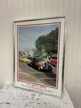 2002 St. Ignace 27th Annual Straits Area Antique Auto Show framed print