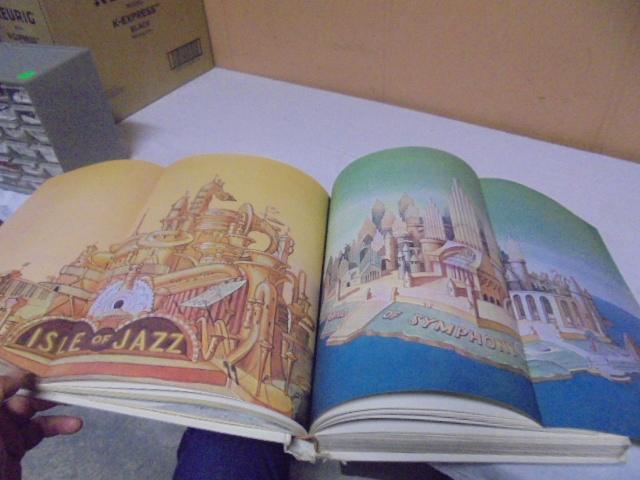 Vintage Abrams The Art of Walt Disney Book