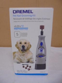 Dremel 4.8V Cordless Pet Nail Grooming Kit