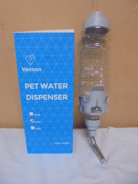 Vannon 34oz Pet water Dispenser