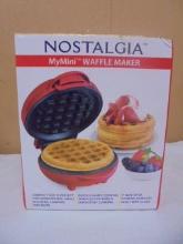 Nostalgia My Mini Waffle Maker