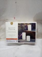 Led Flickering Unscented Candles with Remote