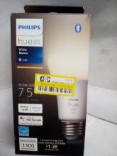 QTY 1 Phillips 10.5W LED/ 75 W light bulb