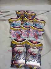 QTY 10 packs of 10 Pokemon Lost Origin Trading Cards